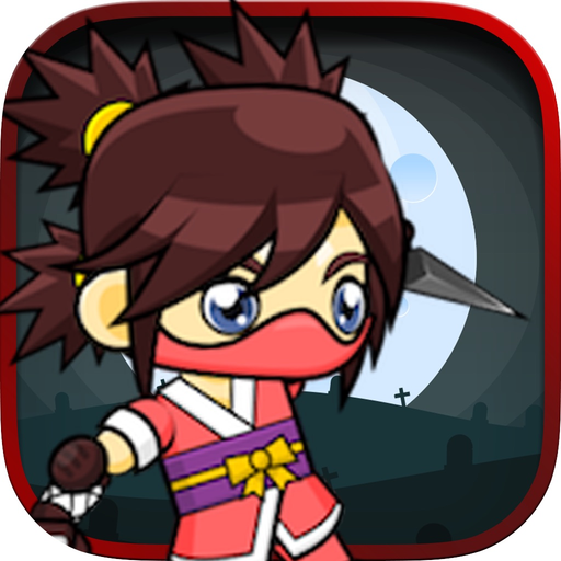Super Ninja VS Zombie - Run And Fight In Graveyard app icon