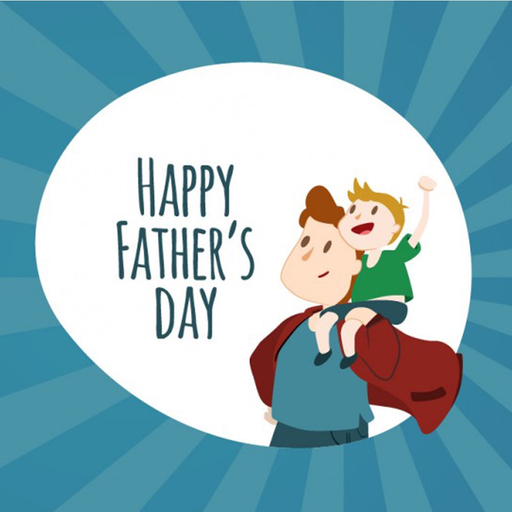 Father's Day Stamp app icon