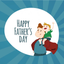 Father's Day Stamp icon