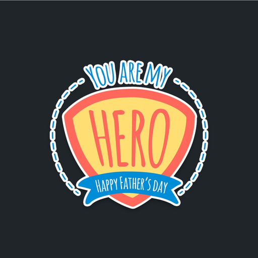 Happy Father's Day Stickers app icon