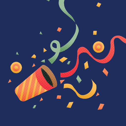 Happy Birthday Stickers by Kappboom app icon
