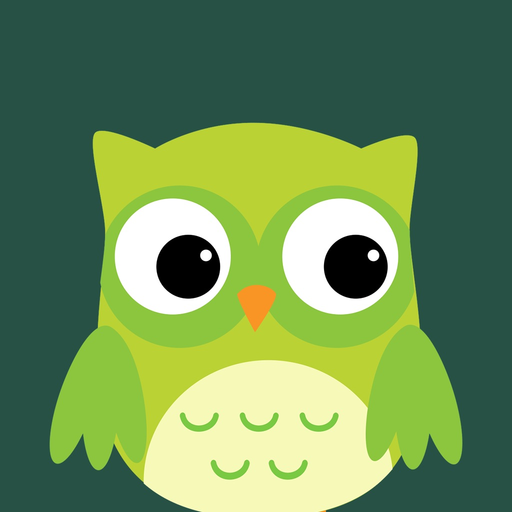 Cute Owl Stickers by Kappboom app icon