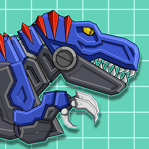 Robot Dino T-Rex Attack app icon