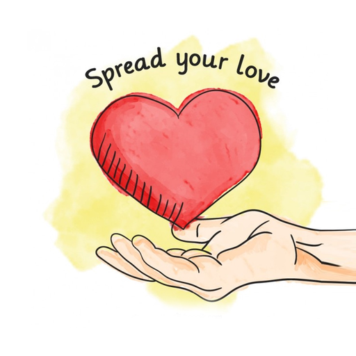 Heart Sketch Stickers app icon