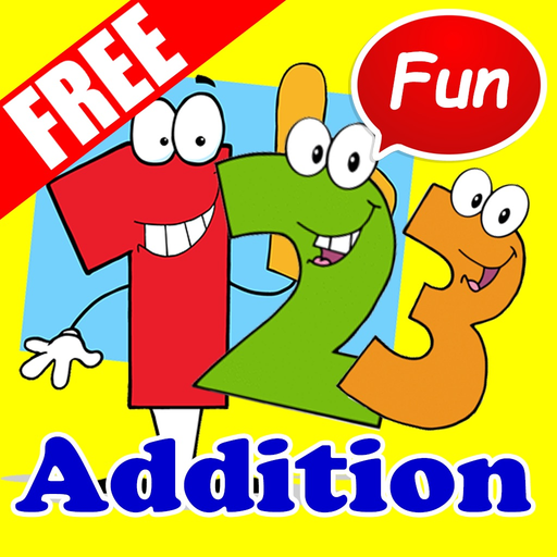 Fun Math Mixed Number Addition Flash Cards 4 Kids app icon