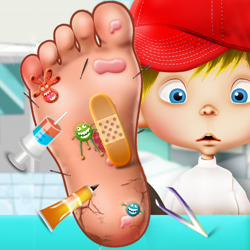 Kids Foot Doctor : Kids Games & doctor games app icon