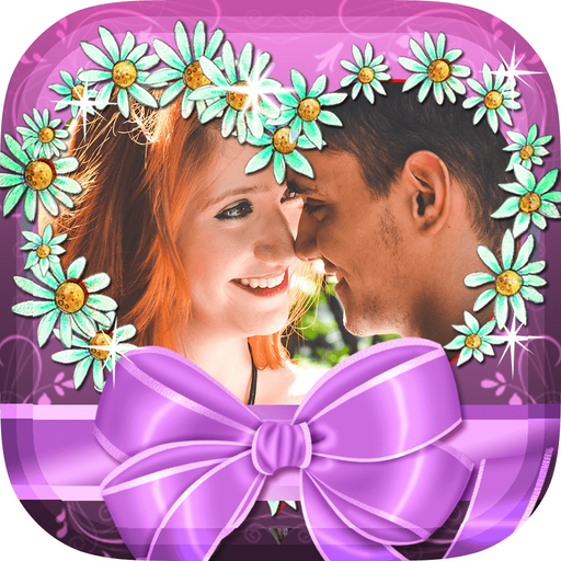 Valentine's Day Photo Frames – Free Sticker Camera app icon