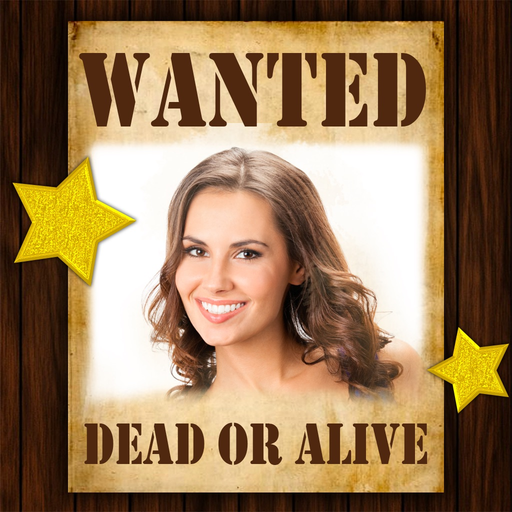 Wanted Poster Maker for me app icon