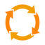 Arrow sticker icon
