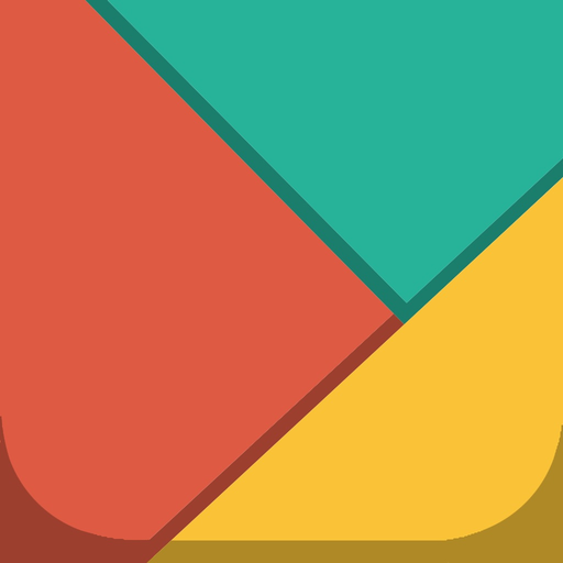 Tangram Zen - puzzle game app icon