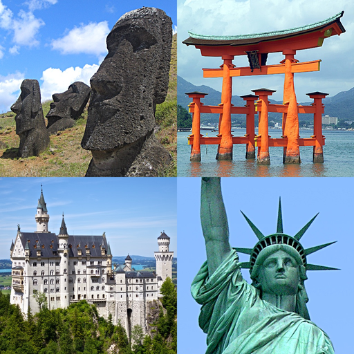 Famous Monuments of the World app icon