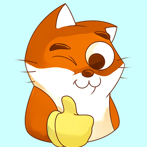 Leo the Cat - Fun Stickers app icon