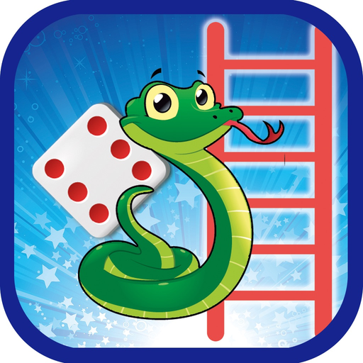 Free Glow Doodle Snakes And Ladders Board Game app icon