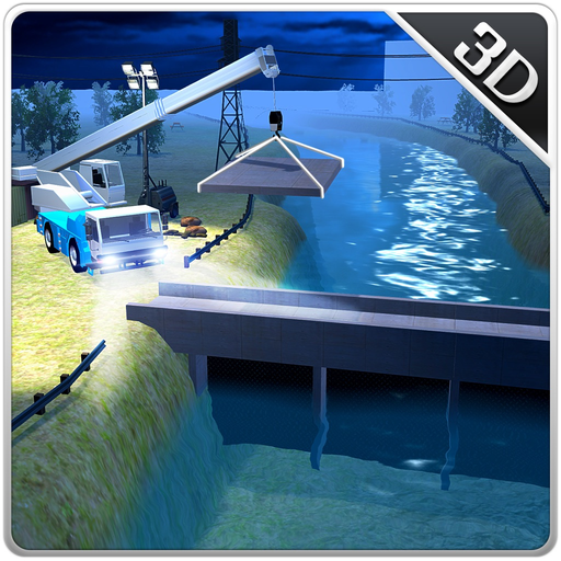City Construction Dam Builder & Truck Driving Sim app icon