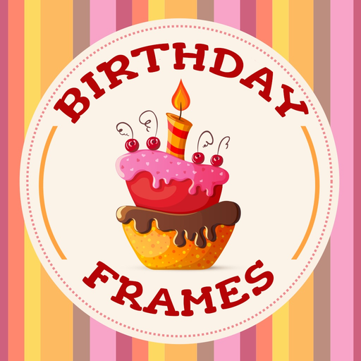 Birthday Collage Frames Photo Editor app icon