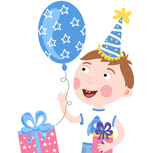 Happy Birthday Invitations For Kids Party app icon