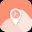 Blaze - map app for bikers icon