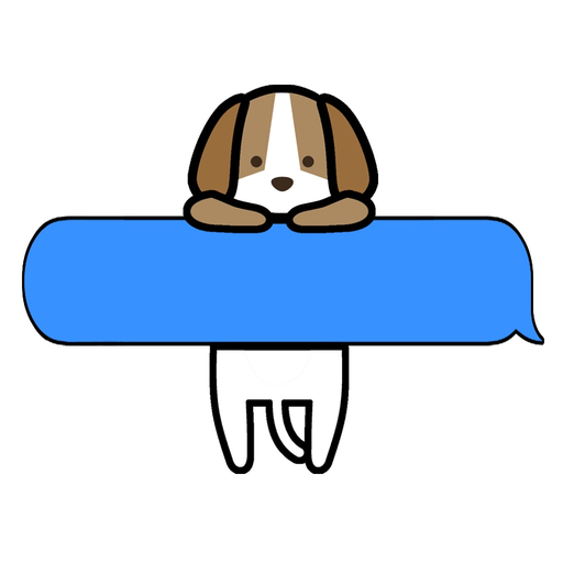 Message hug Animals app icon