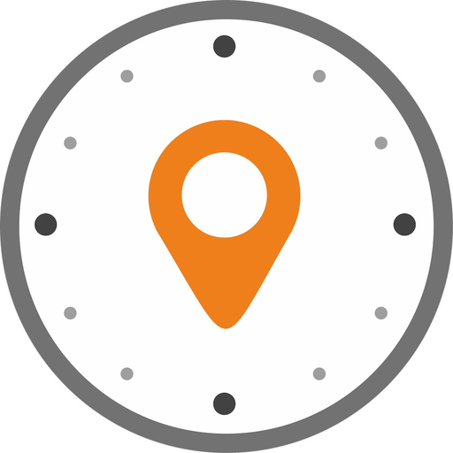 Mobile GPS Zeiterfassung app icon