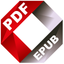 PDF to EPUB + icon