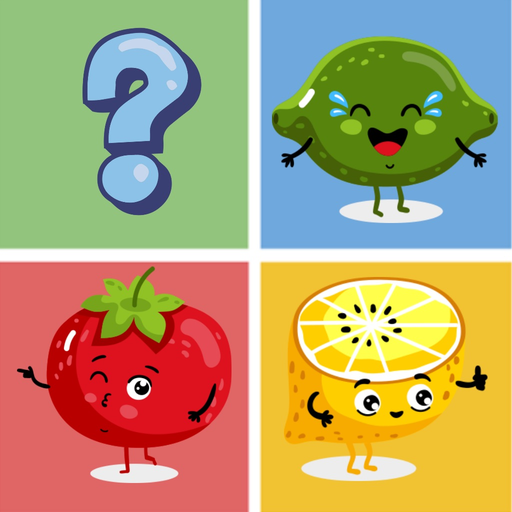 Fruit & Vegetable Match Free-Matching Game For Kid app icon