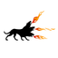 Fantasy beast silhouette icon