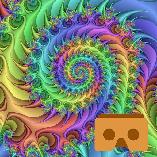 VR Trippy for Google Cardboard + app icon