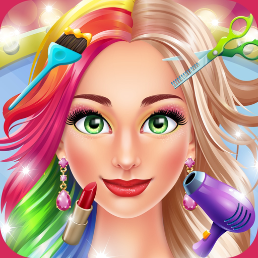 Hair Salon Makeover Games app icon