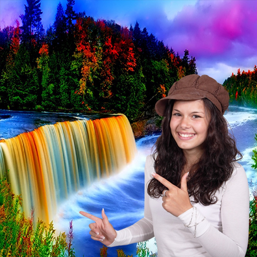 Waterfall Photo Frame app icon