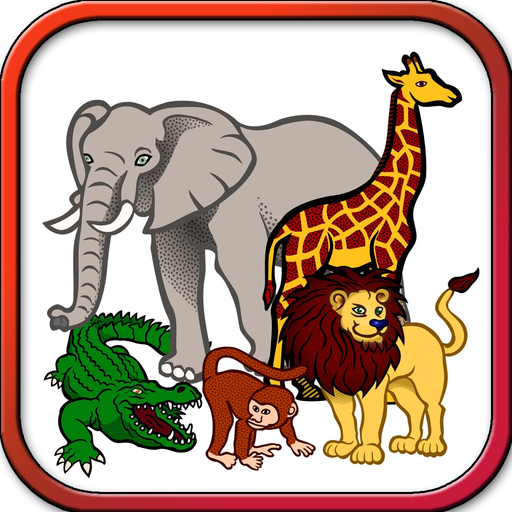 Enjoyable Animals Stencil Game for Toddlers app icon