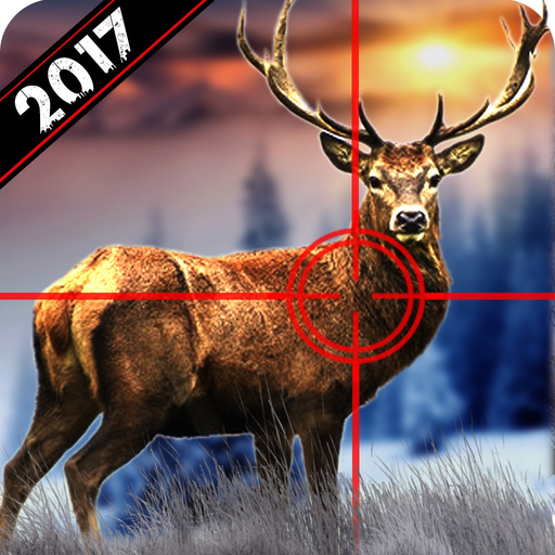 Wild Deer Hunting 2017: Snow Sniper Shooting 3D app icon