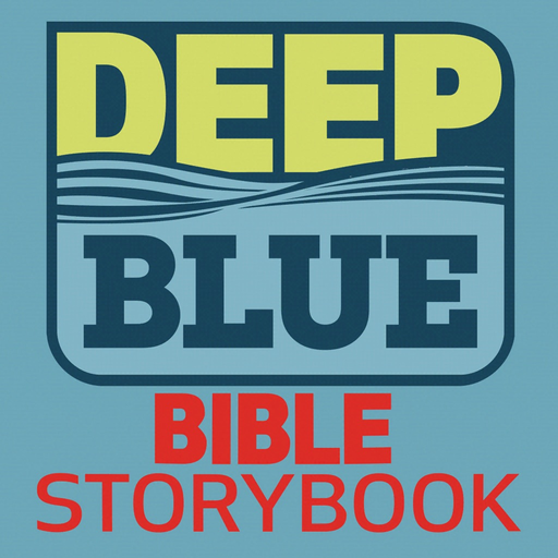 Deep Blue Bible Storybook app icon