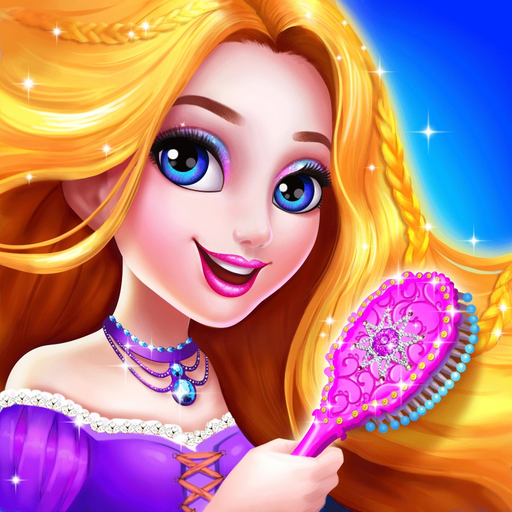 Long Hair Princess Salon app icon