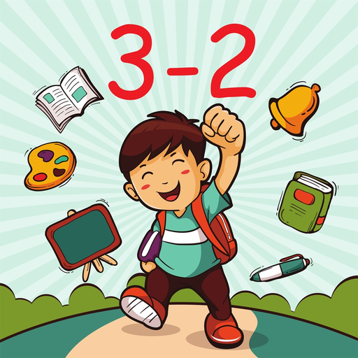 Subtraction Math Trainer app icon