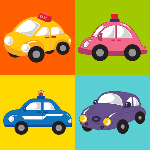 Car Cards Matching Educational Games for Kids app icon