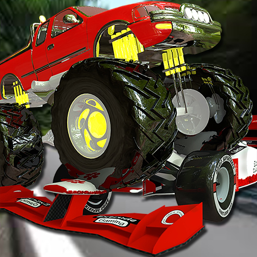 Monster Truck vs Formula Cars app icon