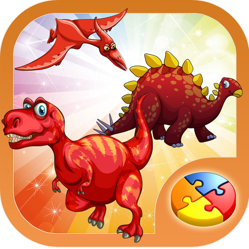 Dinosaur Jigsaw Puzzles for Kids, Toddlers & Boys app icon