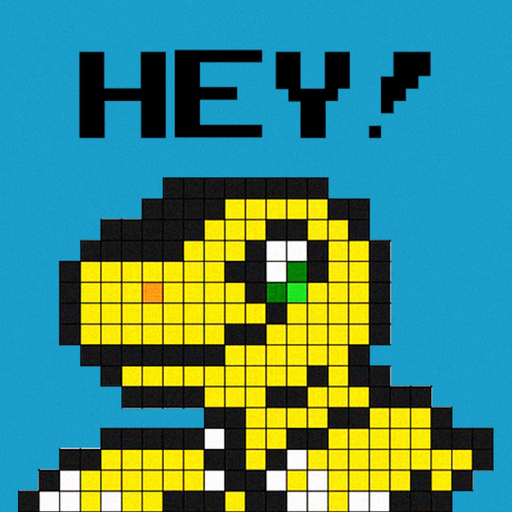 Digital Monsters Pixel Art: Sticker Pack app icon