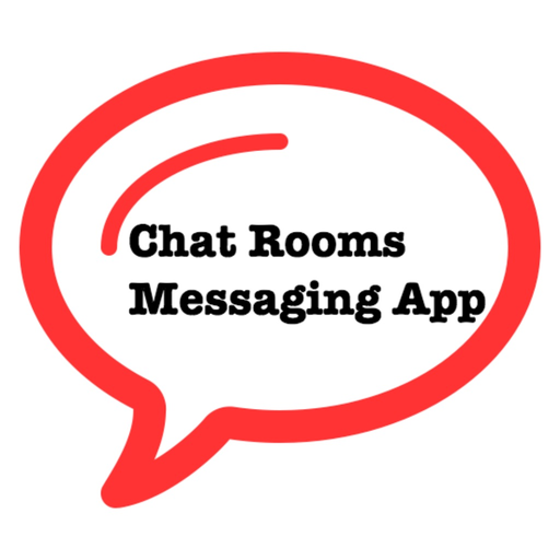 Chat Rooms Messaging App app icon
