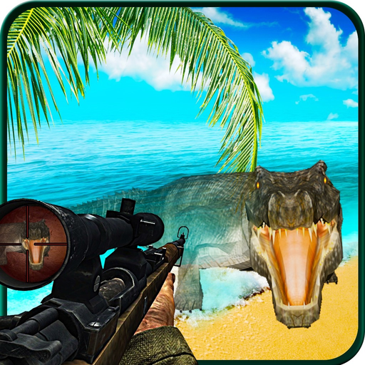 Wild Crocodile Attack 2017: Alligator Hunting 3D app icon