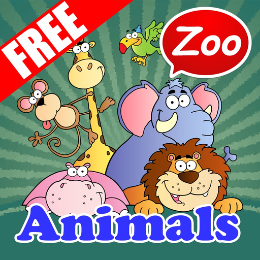Easy Animals Matching Game with Phonics for Kids app icon
