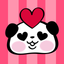 Pandaaa!!! Love Stickers icon