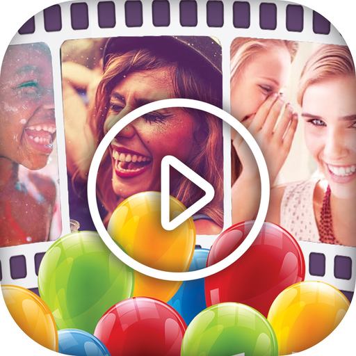 Birthday Slideshow Maker – Free Funny Video.s app icon