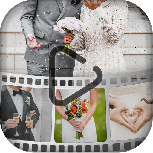 Wedding Photos Slide.show – Create a Short Video app icon
