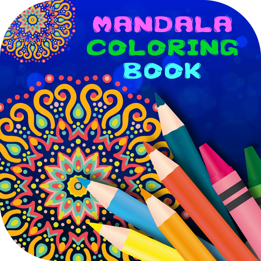 Mandala Coloring Pages- Game Adult Coloring book app icon