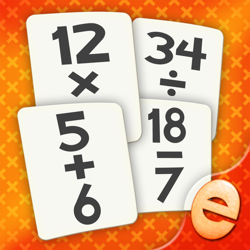 Math Flash Card Matching Games For Kids Math Tutor app icon