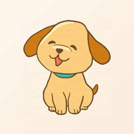 Woof Growl Dog bark app icon