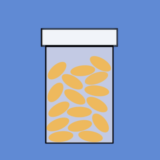 Prescription Reminder, Refils app icon