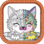 Coloring Book for Adult Sketch icon