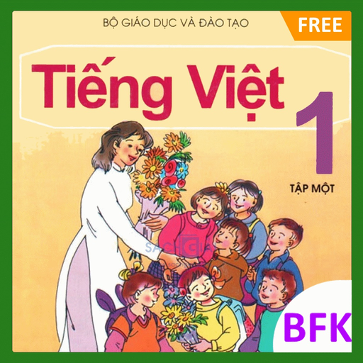 Tieng Viet 1 - Tap 1 Free app icon